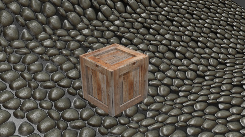 Low Poly Crate preview image 1